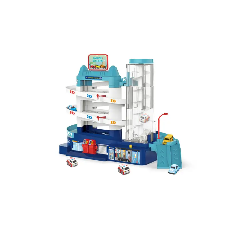 DIY City fire carriage electric lifts function