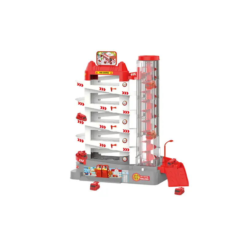 DIY Fire control building Adventure, electric lifts function