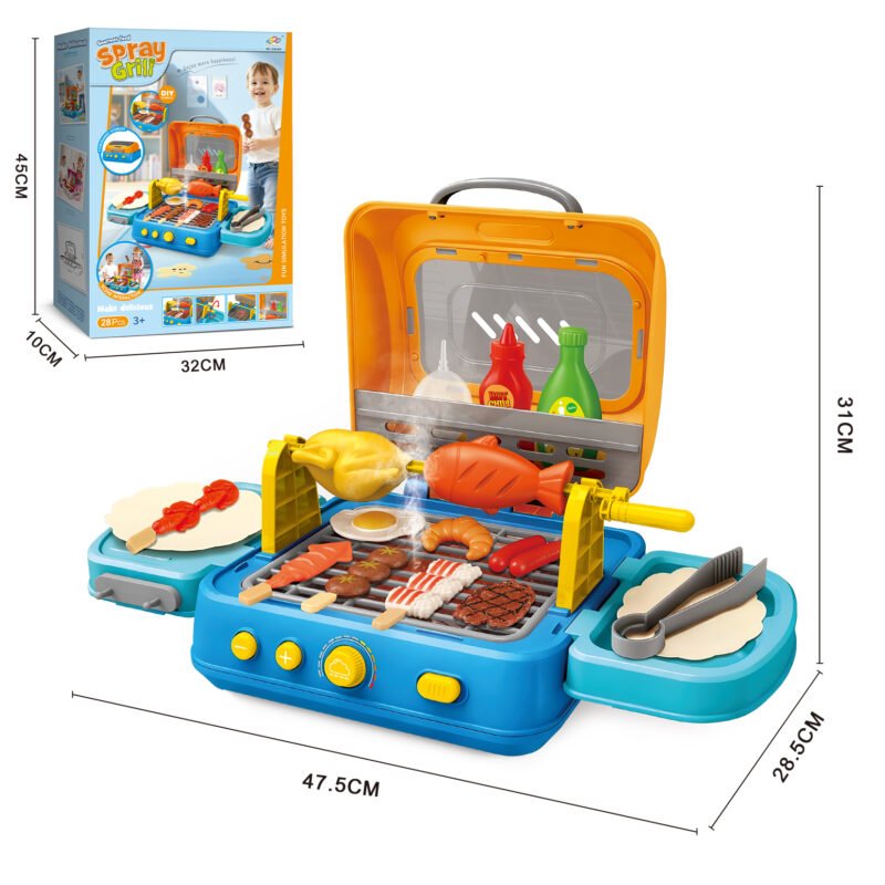 Spray Grill  with light, sound and spraying