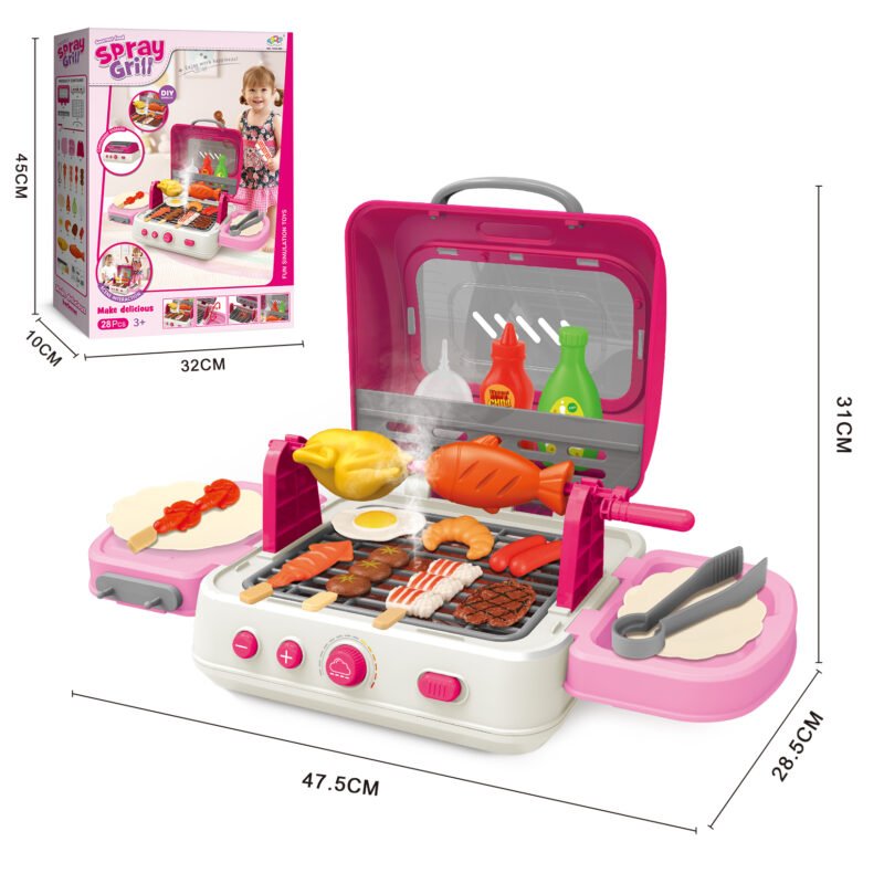 Spray Grill  with light, sound and spraying