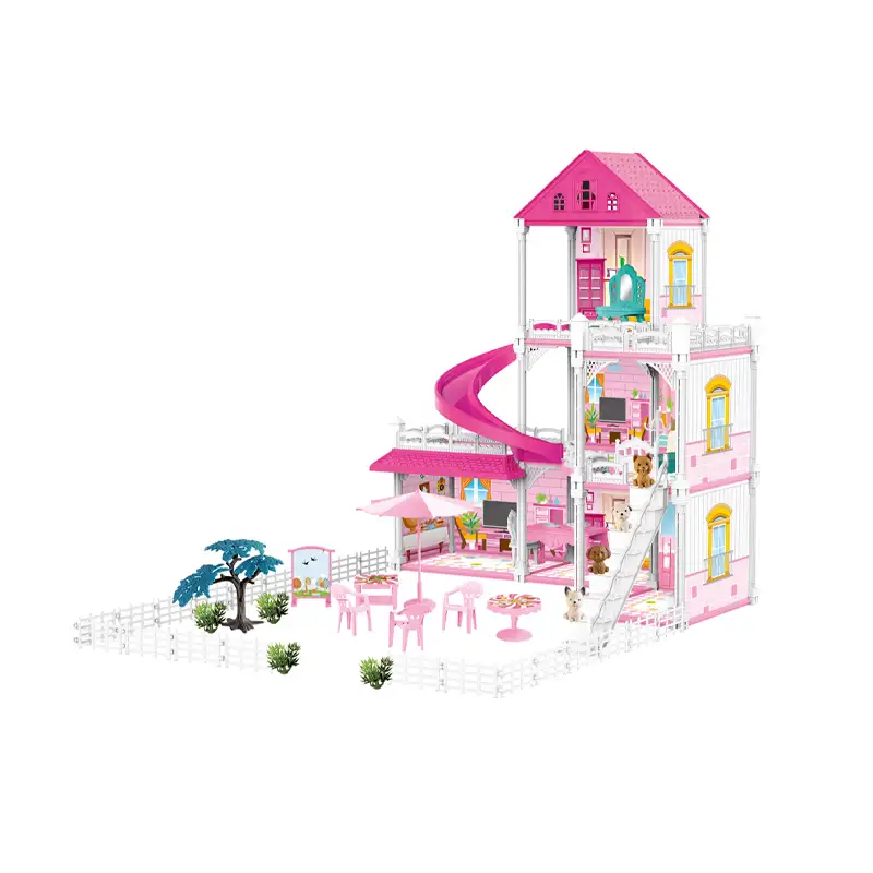 DIY Assembly Series Fashion Villa 247PCS (6 rooms, DIY construction)