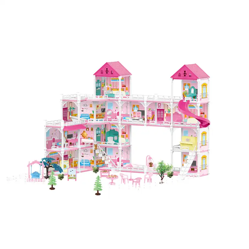 DIY Assembly Series Fashion Villa 524PCS (15 rooms, DIY construction)