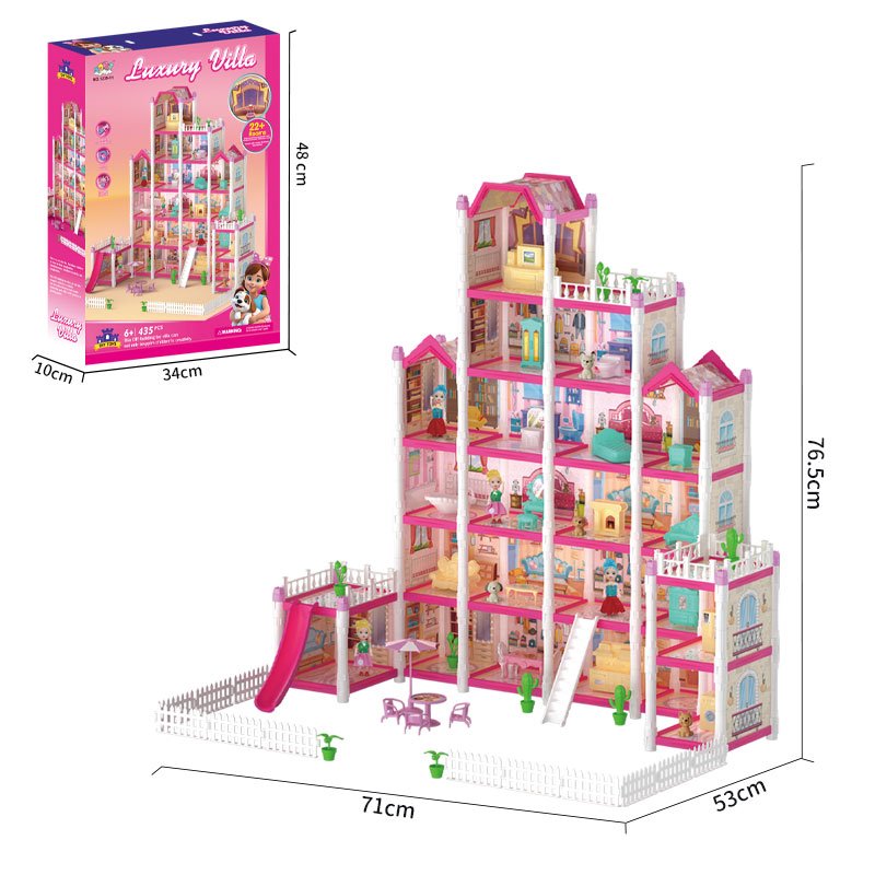 Mini Villa 22 rooms DIY construction