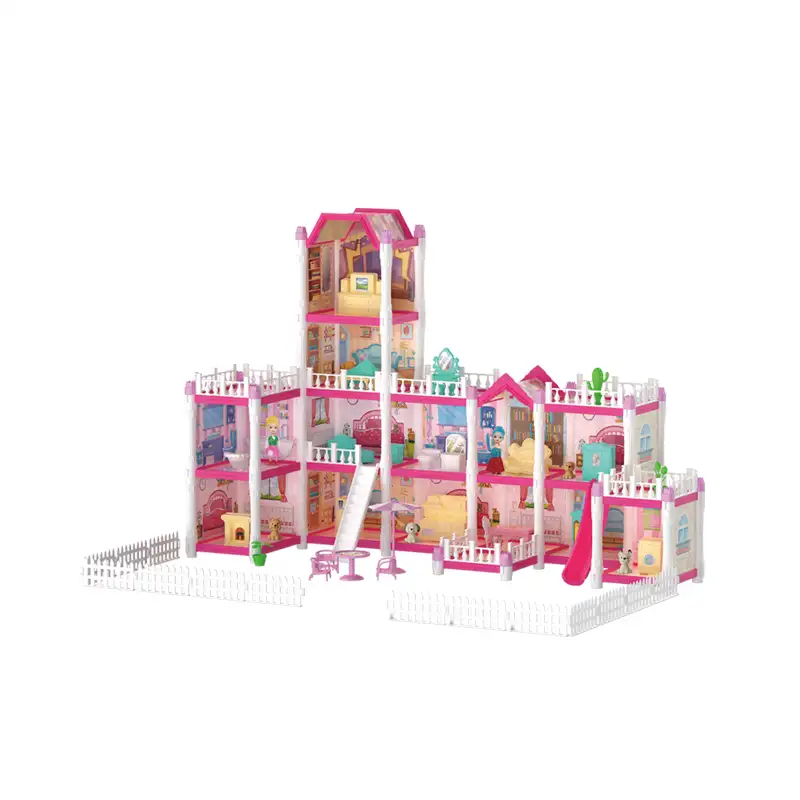 Mini Villa 13 rooms DIY construction