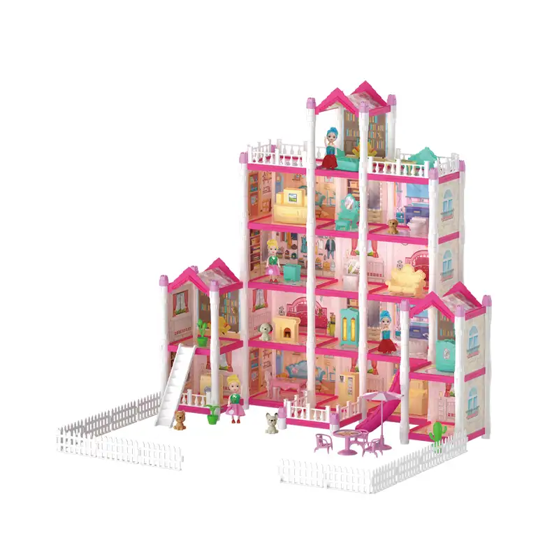 Mini Villa 17 rooms DIY construction