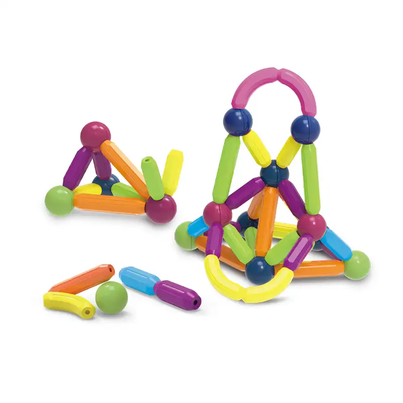 Intelligent Magnetic rod 70 PCS Educational Magnetic Building Blocks