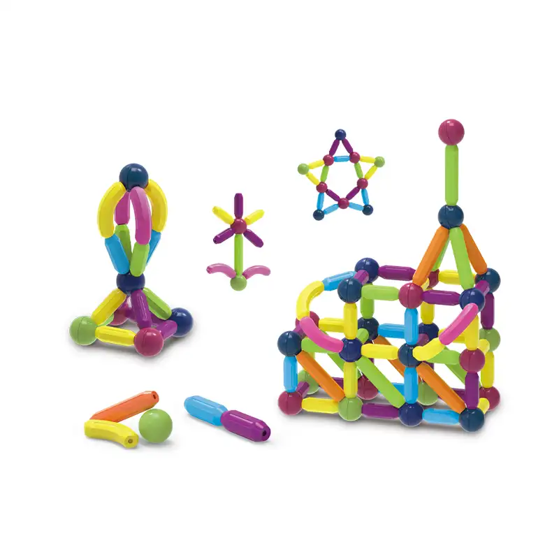 Intelligent Magnetic rod 150 PCS Educational Magnetic Building Blocks